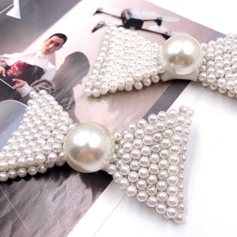 DIY Beautiful Beading Bow Knot Shining Bridal Wedding Party Shoes Accessories For High Heels sandals Boots Slippers Decorations