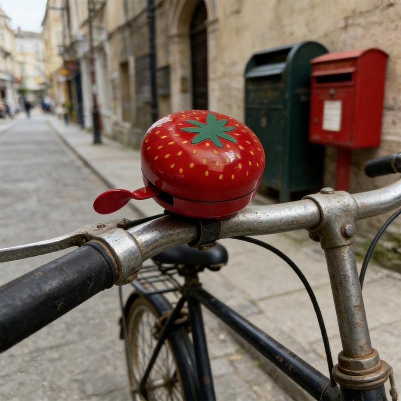 Tire Shape Bicycles Bells Producing Clear Audible Rings Waterproofed Construction Simple Mount On Handlebars For Safety