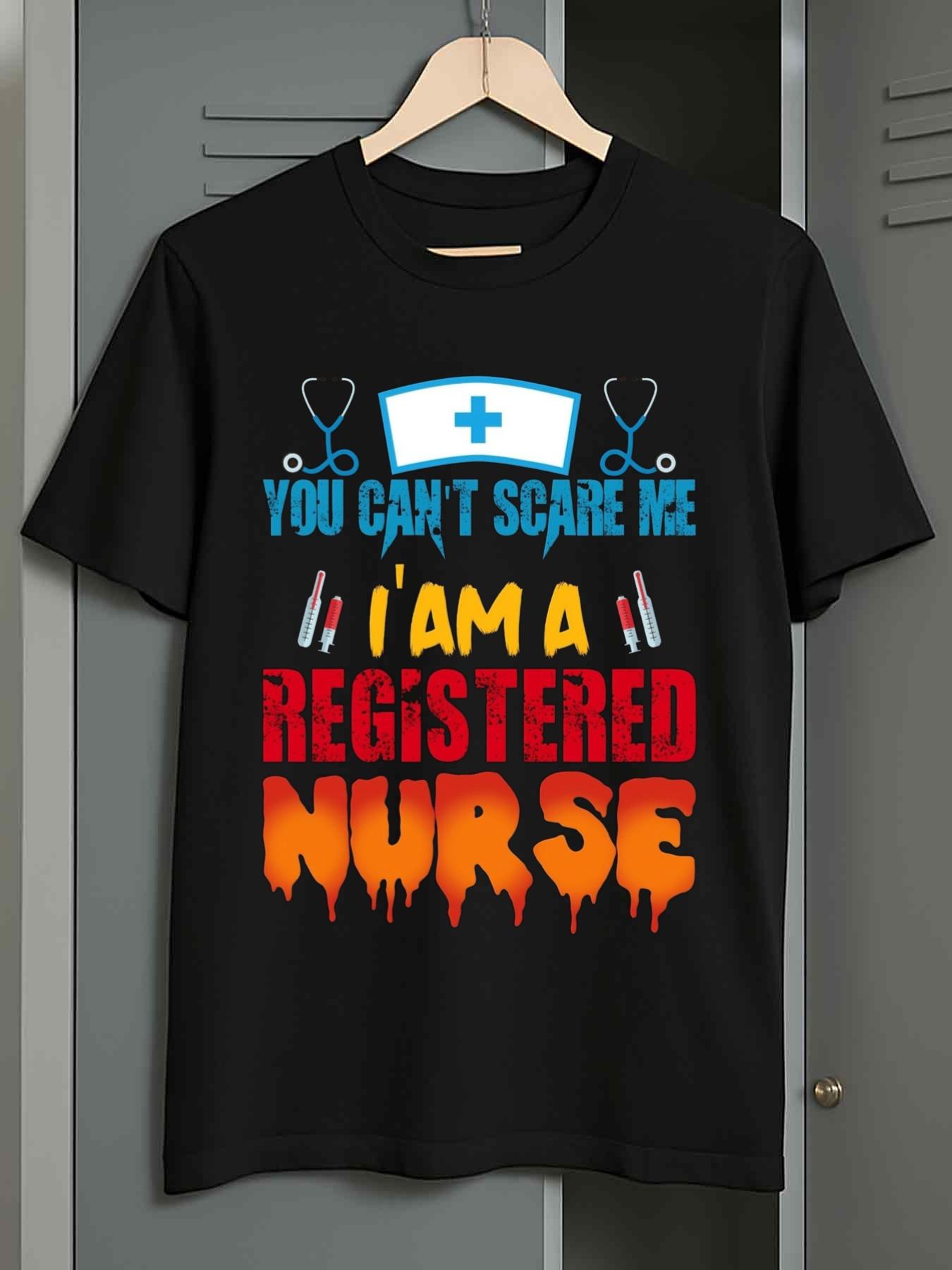 Men s T-Shirt Y2K Pack Nurse Black 4XL