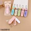Creative Simple Solid Color Folding Mini Portable Hair Comb For Students