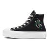 Converse Chuck Taylor All Star Lift Comfortable Lightweight High-Top Canvas Shoes Women Sneakers Black White A03739C