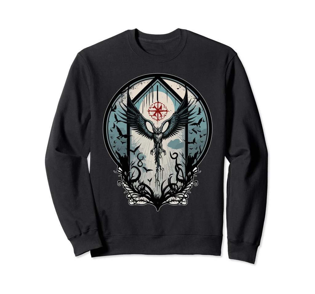 Baphomet Occult Gothic Symbol Witch Goth Fan Sweatshirt