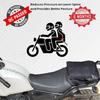Pillion Motorcycle Air Cushion | Shock-Proof | No Pump Required | Inflatable Seat Cushion for Bike | Comfortable Long Ride Pad