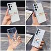 Sauberes und prägnantes Bild Handyhülle für Samsung A24 A25 A26 A31 A32 A33 A34 A35 A51 A53 A54 A71 A72 A73 Transparente weiche Hüllen