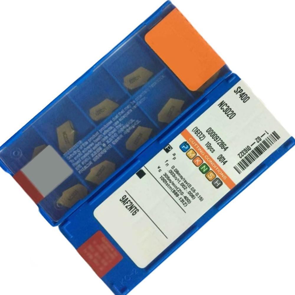 10ks SP400 NC3020 GTN-4 Zapichovací a upichovací karbidové vložky 4mm šířka ZQMX4N11-1E