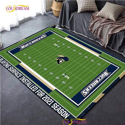 Personalized American Football Court Carpet,Rug for Living Room Bedroom Decorat,Kid Kitchen Bathroom Non-slip Floor Mat Alfombra
