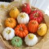 Halloween Pumpkin Shape Festive Atmosphere Aromatherapy Pastoral Style Smokeless Candles Gift Multicolor
