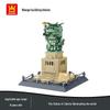 Wange 3210 Mini Statue of Liberty Q Version Building Blocks Toy Ornament for Kids