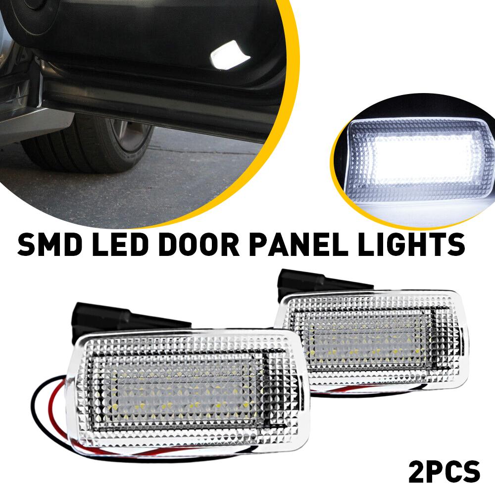 2X LED Side Car Door Light Lamp Bulb For Toyota Camry Tundra Venza 4Runner Avalon Mirai Tundra Lexus IS ES GS RC LS RX Series