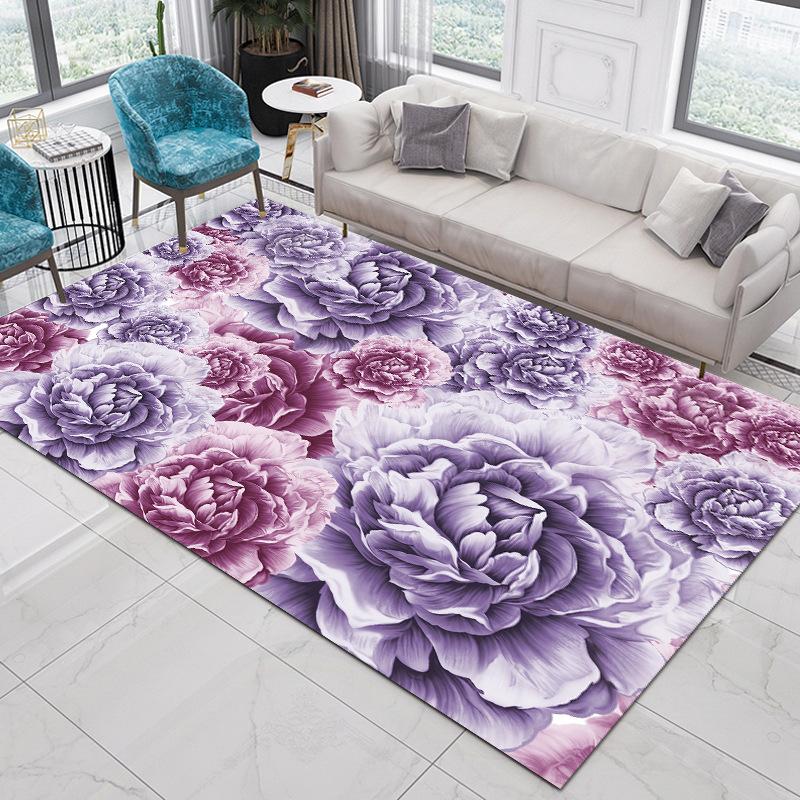 Living Room Carpet Nordic Ethnic Style Home Decoration Coffee Tables Large Area Plush Mat Bedroom Vintage Rug