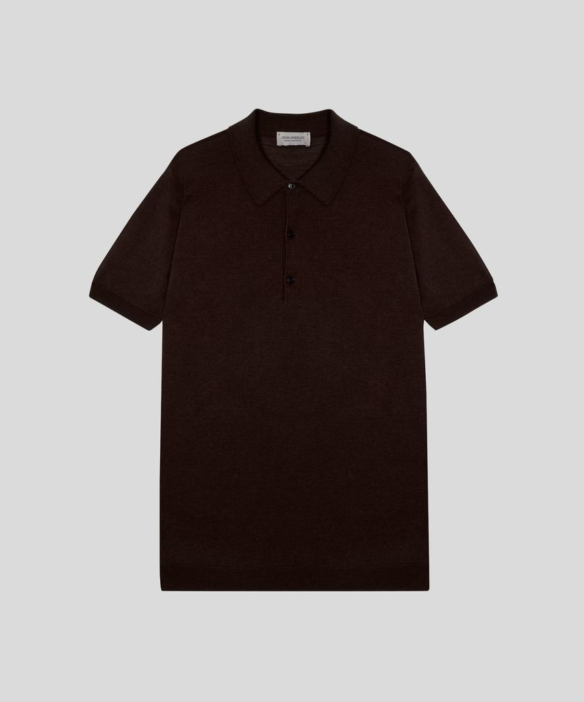 JOHN SMEDLEY Macloud Extra Fine Merino Wool Standard Fit Short Sleeve Polo Shirt Core 4 Colors