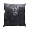 Vikings Lagertha Ragnar Lothbrok Sofa Cushion Cover Velvet Norse Valhalla Warrior Pillow Case Living Room Decoration Pillowcase