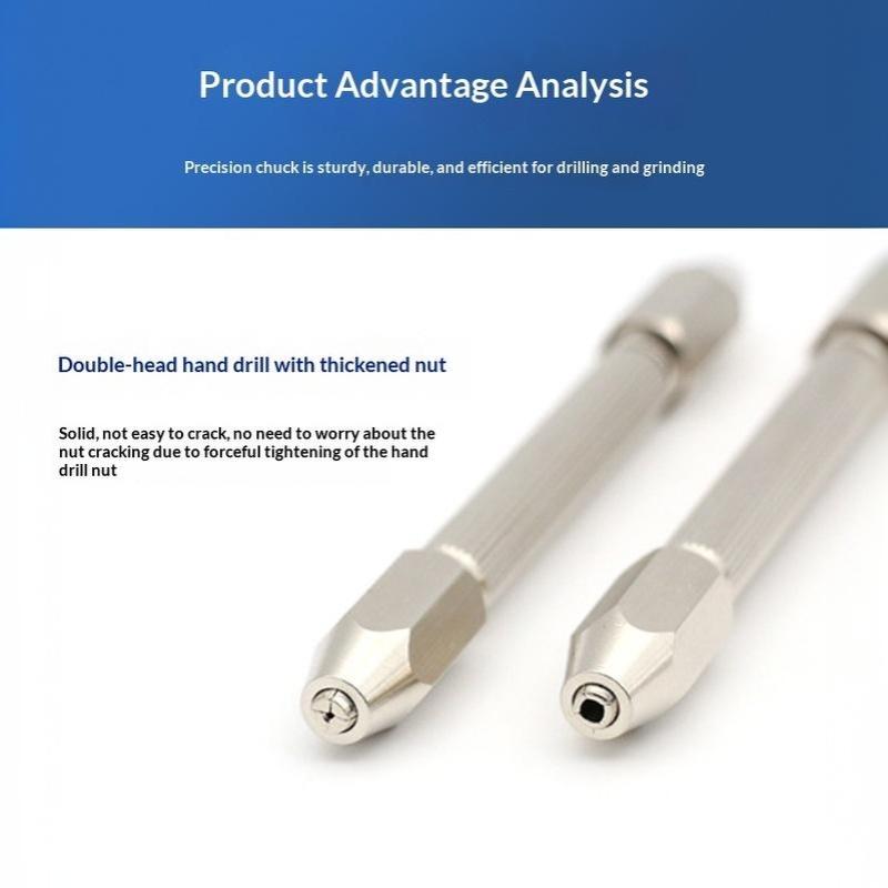 0.5-3.2Mm Watchmaker Pin Vice Anti Rust Hexagonal Watch Tool For Jewelry Repair Home Carving Accessories