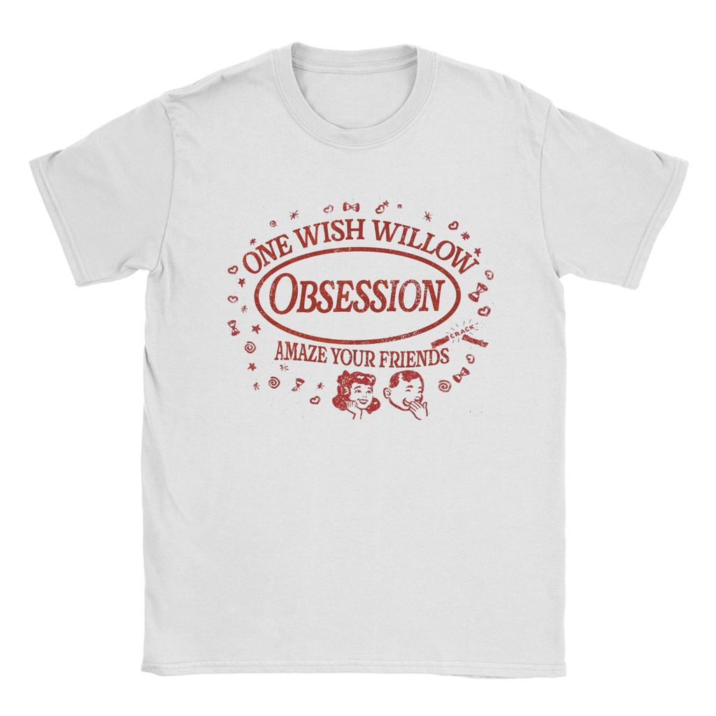 Obsession Film Horreur Vintage T-shirt Pour Unisexe Unisexe 100% Coton T-shirts Loisirs Col Rond T-shirt Manches Courtes Vêtements