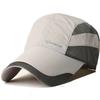 Men's hat spring and summer thin mesh breathable cap cool hat men's casual baseball cap sunscreen visor