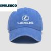 lexus Premium Velvet Customized Baseball Cap Curved Brim Outdoor Dome Sun Hat for Car Lovers RK8