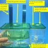 Aquarium Breeder Box for FishTanks Breeding Incubator Small Fish Hatchery Fish Spawning Box Separation Tanks