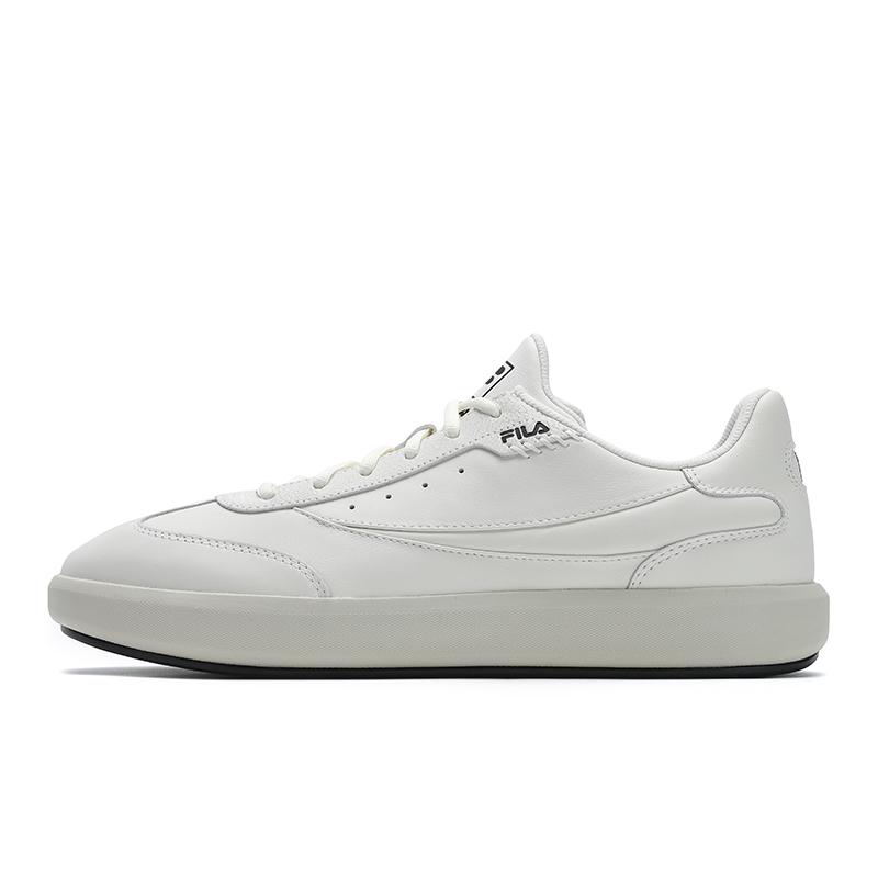 New FILA HOVERCRAFT Abrasion Resistant Low Top Skateboard Shoes Men's Coconut Milk White F12M513201FCO