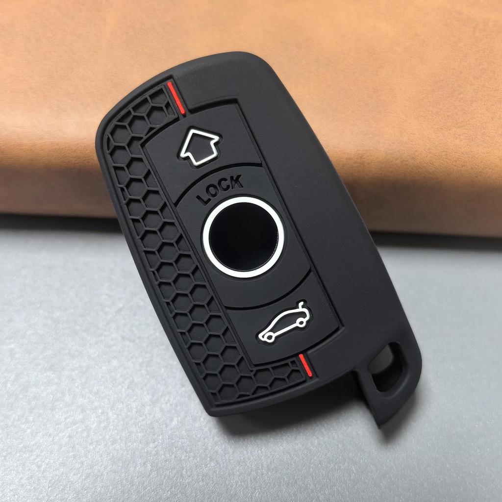 Waben-Silikon-Schlüsselabdeckung für BMW 3er/5er Serie, X1/X2/X3, 530, X6, Z4 - Anti-Drop Schutz