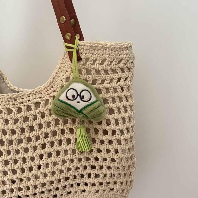 Plush Zongzi Tassel Pendant