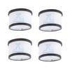 4pcs Vacuum Cleaner Replacement Filter Vacuum Cleaner Accessories Filters For INSE S600 S6P S6