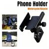 Motorcycle Aluminum Alloy Bicycle Phone Holder Electric Vehicle Navigation Holder Motorcycle Riding Rearview Mirror Holder