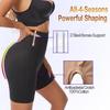 High-Waisted Tummy Control Seamless Pants with Anti-Slip Waistband & Steel Boning - Plus Size Body Shaping & Leg Slimming for Women