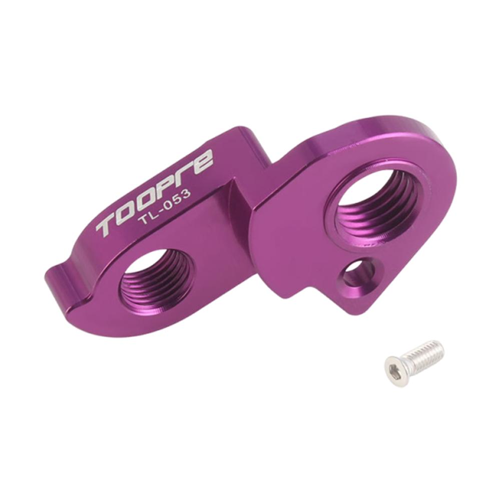 Derailleur Hanger Extender Aluminum Alloy Bicycle Rear Derailleur Hanger Extension Rear Derailleur Tail Hook Cycling Accessories фиолетовый