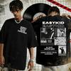 Easykid Album Tour 2025 Merch Rapper Tshirt Summer Mens Womens Retro Hiphop Fashion Pure Cotton Tshirt