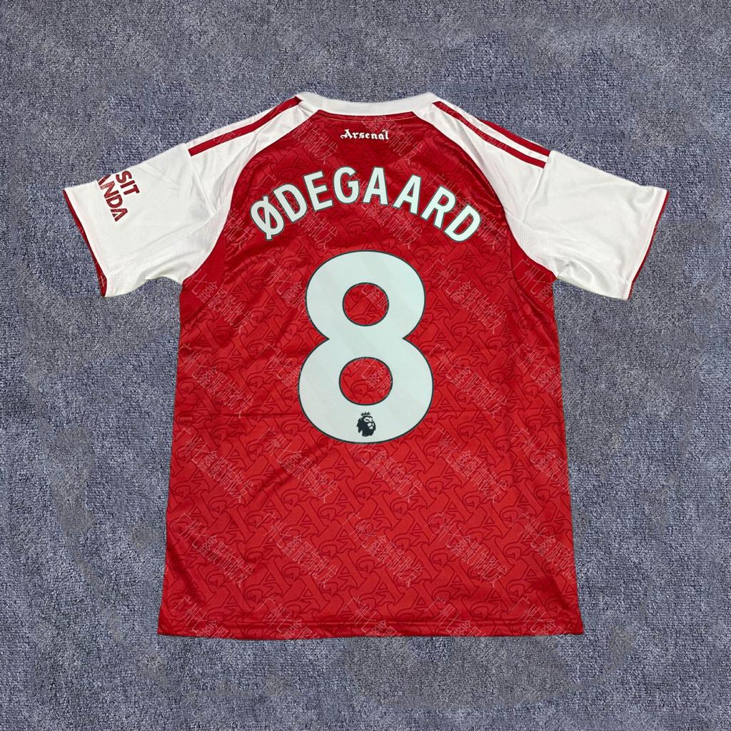 Cross-border Delivery 242526 Arsenal Short-sleeved Jersey, Star Number, Quality Printing Number, Spot Size T-shirt, Rest Assured To Shoot