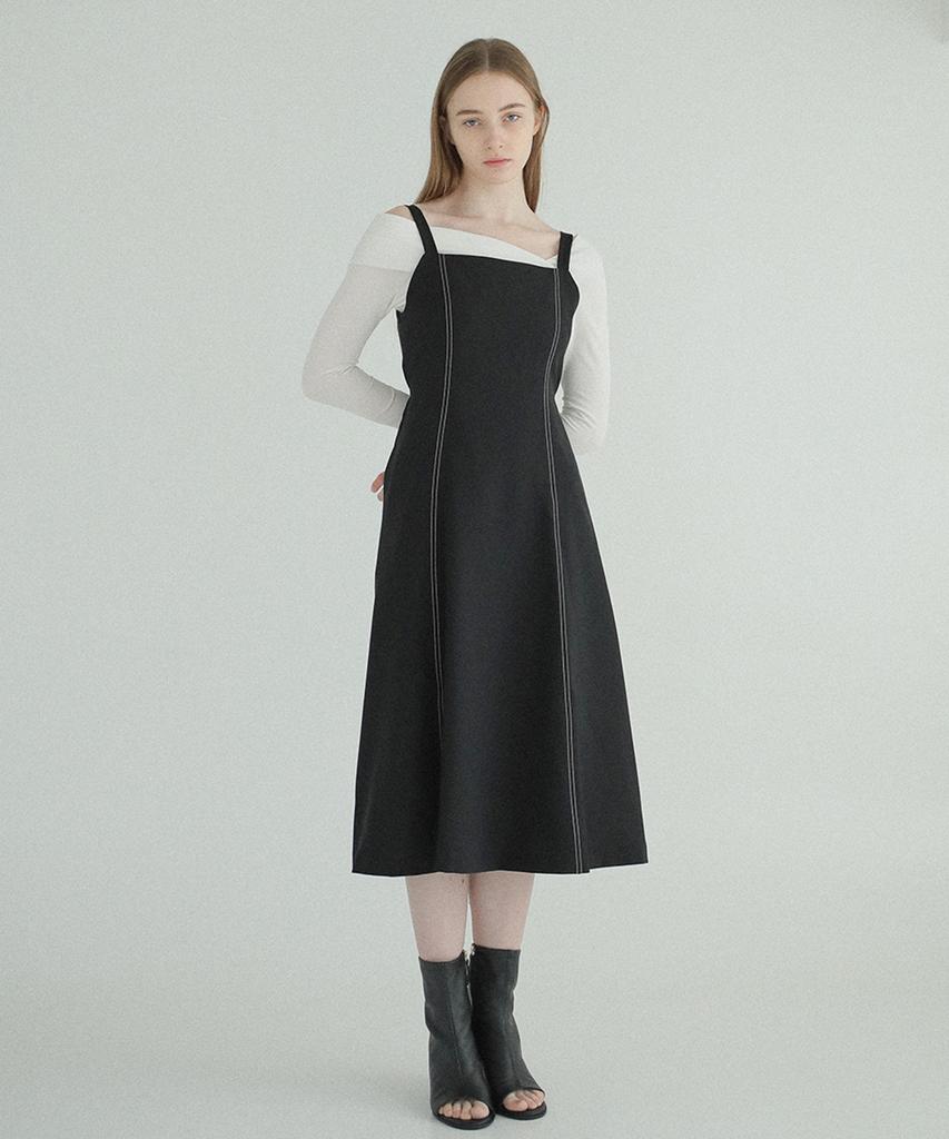 Paul And Alice Camisole Dress / Black