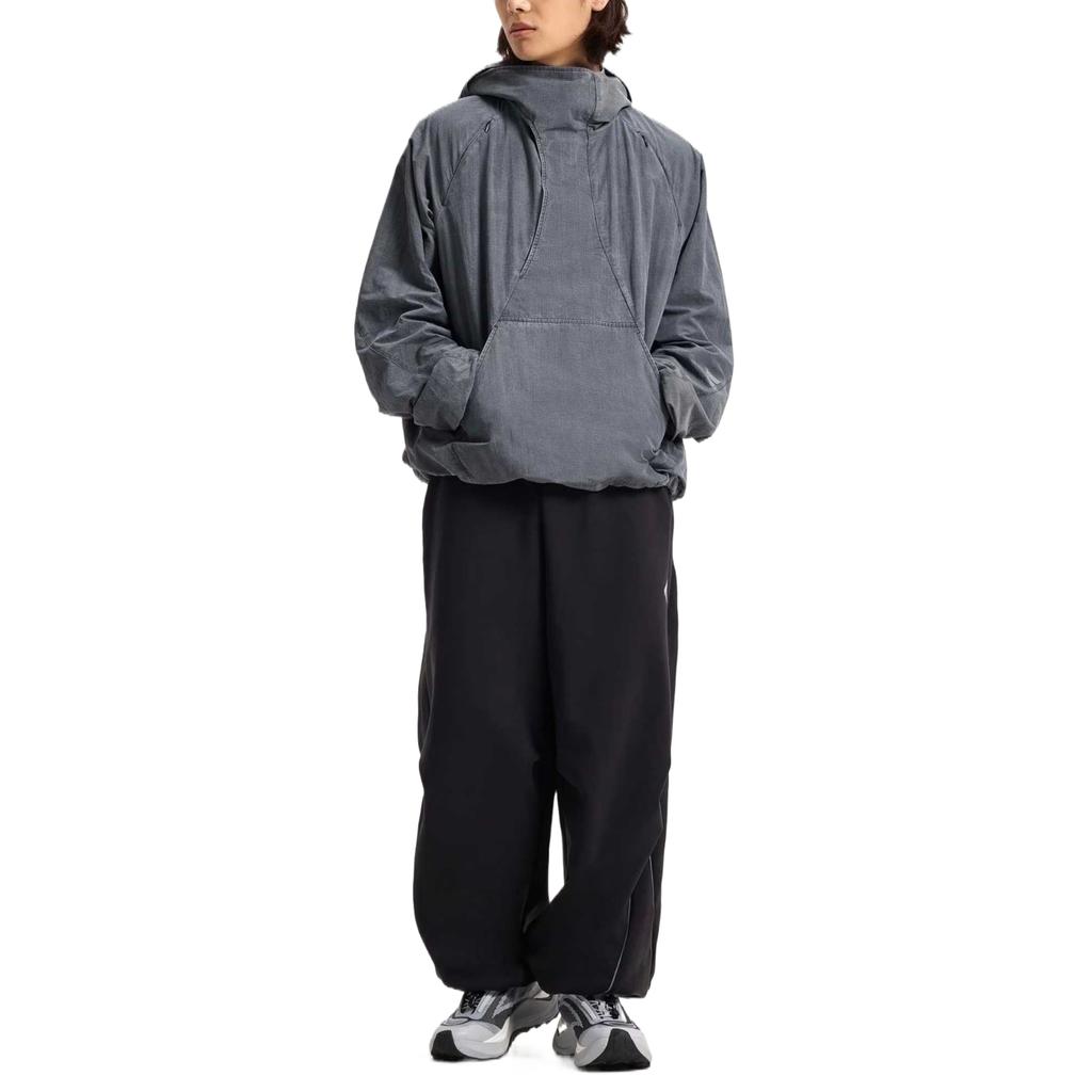 Adidas Fos Woven Solid Color Hooded Long Sleeve Pullover Jacket Men jackets KG0733