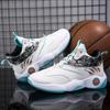 Foreign trade spring new light and breathable middle help basketball shoes youth running shoes platform sports men's shoes