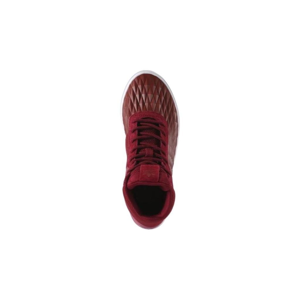 Adidas Originals Splendid Mid Shock Absorbing Durable Mid-Top Basketball Shoes Kids Basketball Shoes Red BB8846