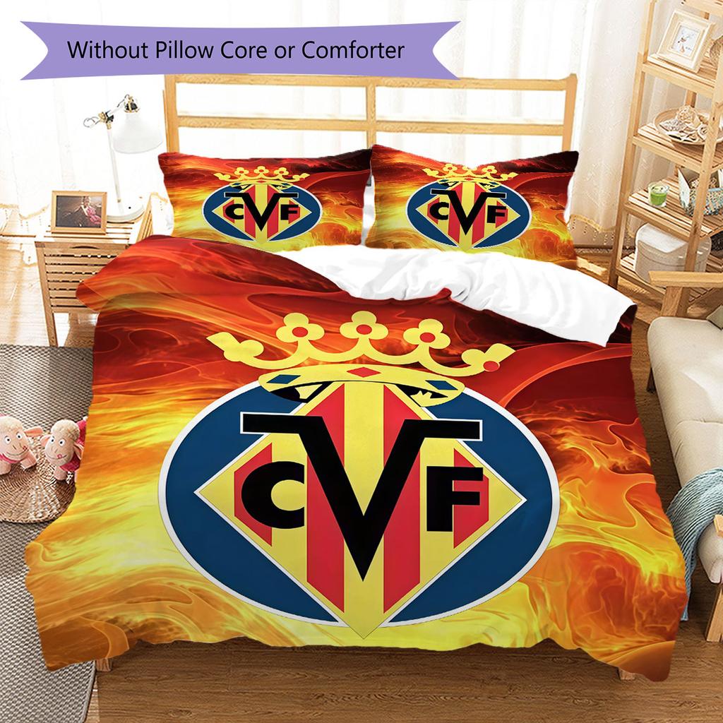Villarreal Bedding Quilt Set Quilt Cover Pillowcase Home Decoration Birthday Gift (1 * duvet cover + 2 * pillowcase, without core)