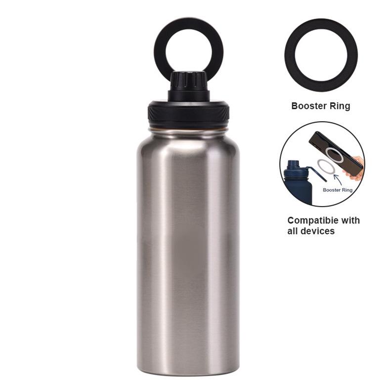 Magnetic Lid Sports Water Bottle