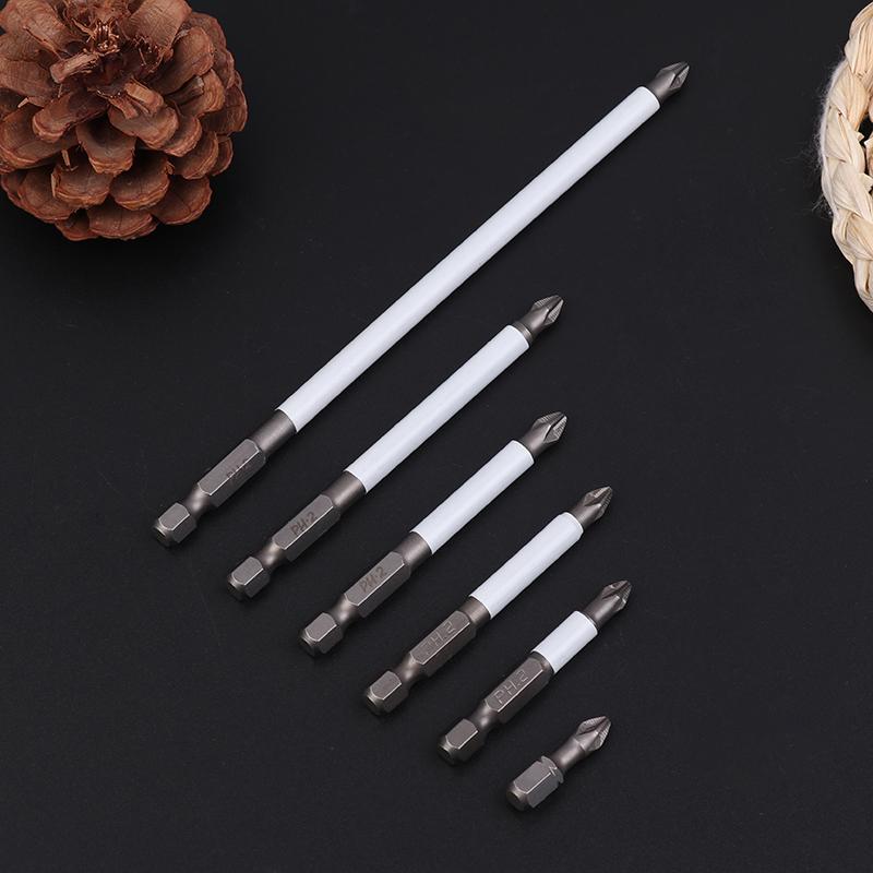 6/7Pcs Cross Screwdriver Head Strong Magnetic Anti Slip High Hardness Electric Screwdriver Tool Electric Drill Hexagonal