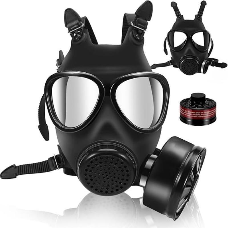 Type 05 Ghost Face Chemical Gas Mask - Full Face, Rubber, Self-Priming Filter