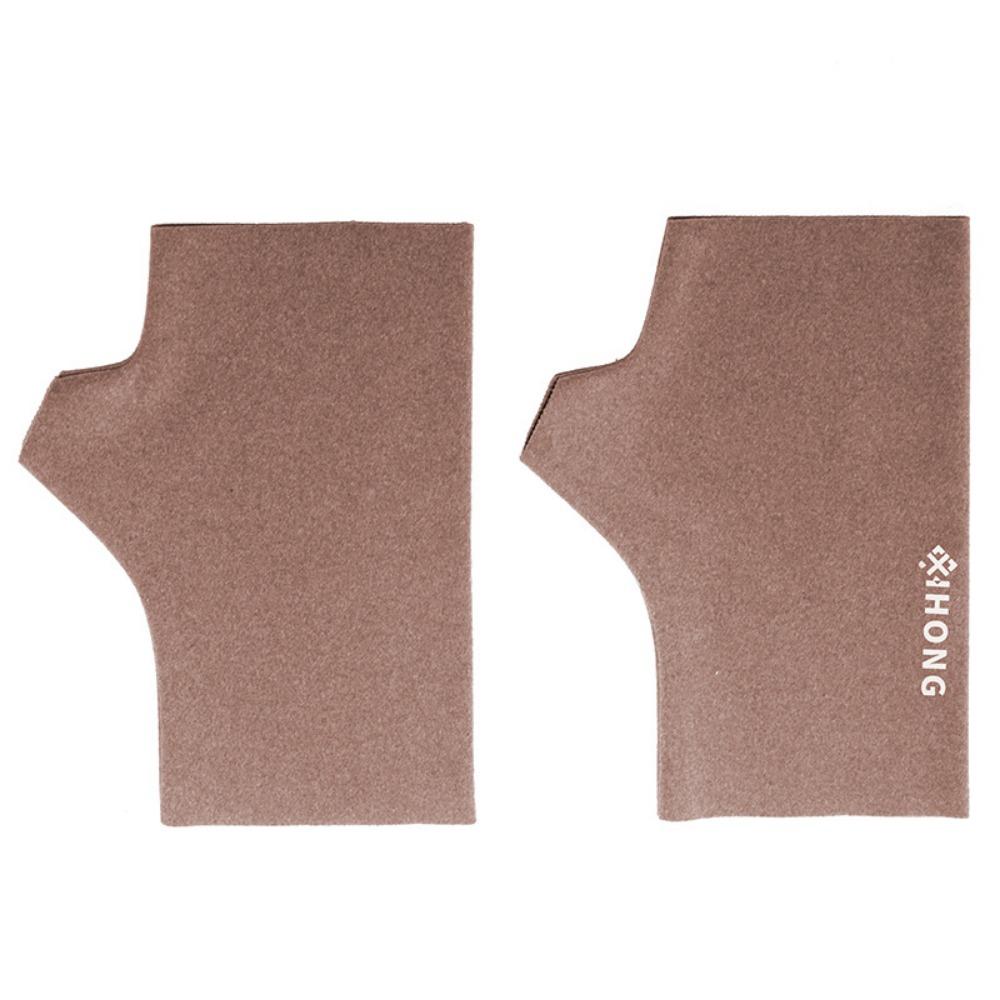 1 Pair Solid Color Wool Fingerless Gloves Women Open Finger Mittens New Nail Art Glove