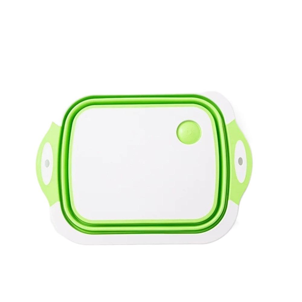 Portable Folding Wash Basin 3 In 1 Veggies Fruits Storage Basket  for Picnic Camping