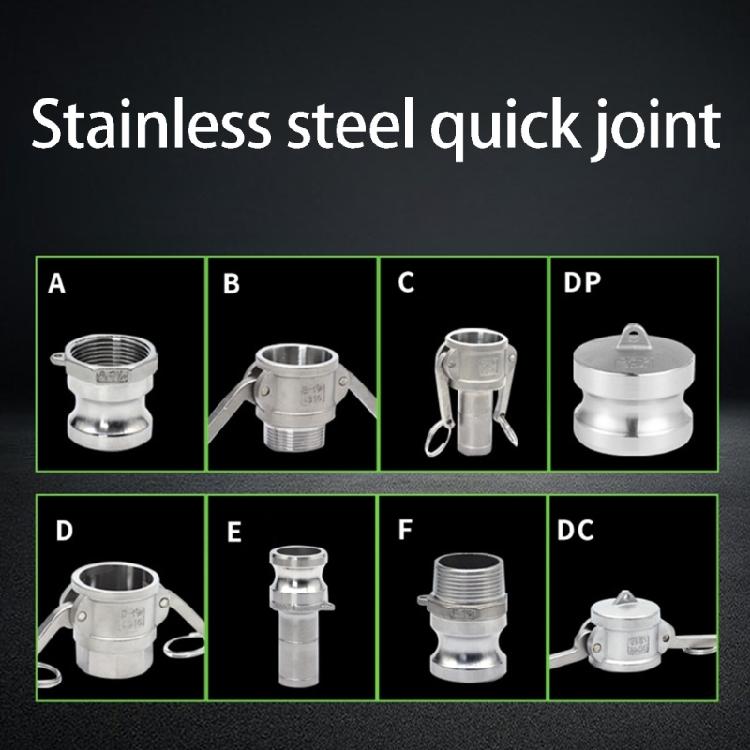 Heavy Duty Fast Connect Pipe Joint With Corrosion Resistance Reliable Quick Disconnect Pipe Fitting Suitale for Chemical & Water Systems