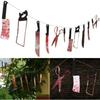 Halloween Decoration Horror House Bloody Weapons Garland Banner Halloween Bar Club Zombie Vampire Party Decorations Supplies