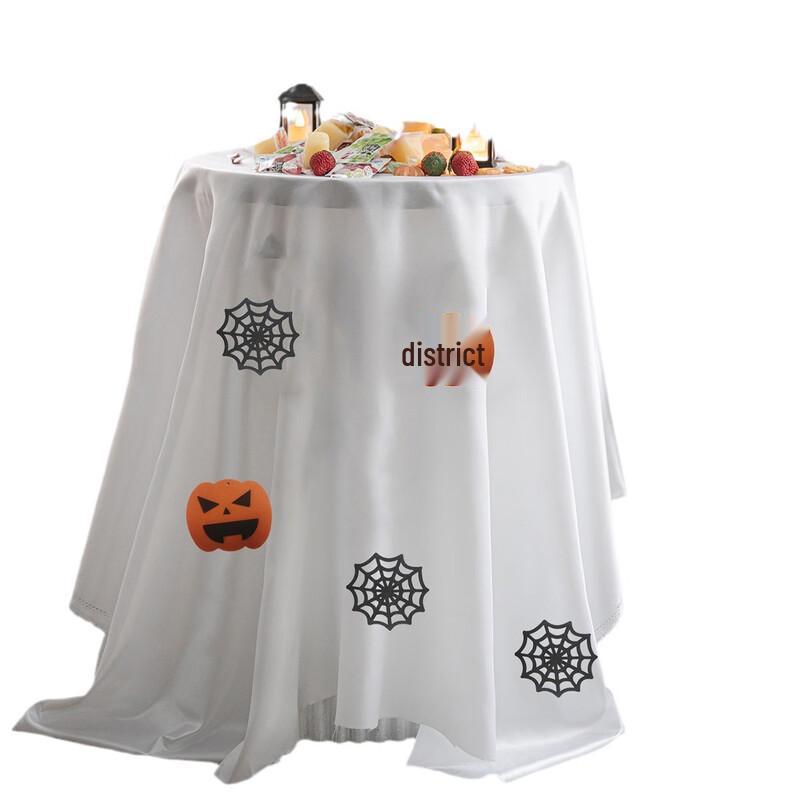 Halloweenowy obrus z dynią i pajęczyną