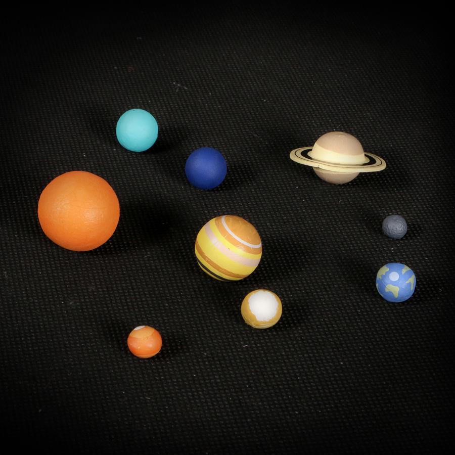 3D Stereoscopic Silicone Model: Solar System Planets Educational Toy