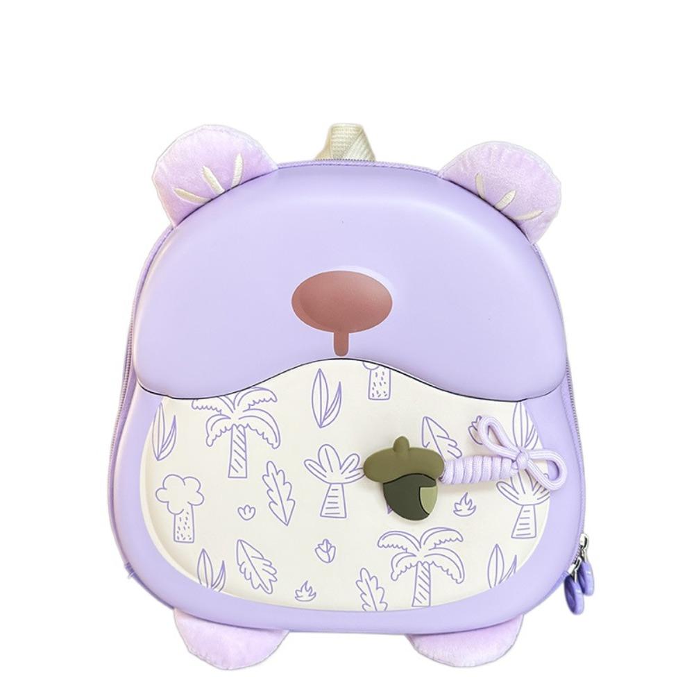 Oxford Cartoon Kids Backpacks Bear Toddler Daycare Bag Fashion Children's School Bag  Boys