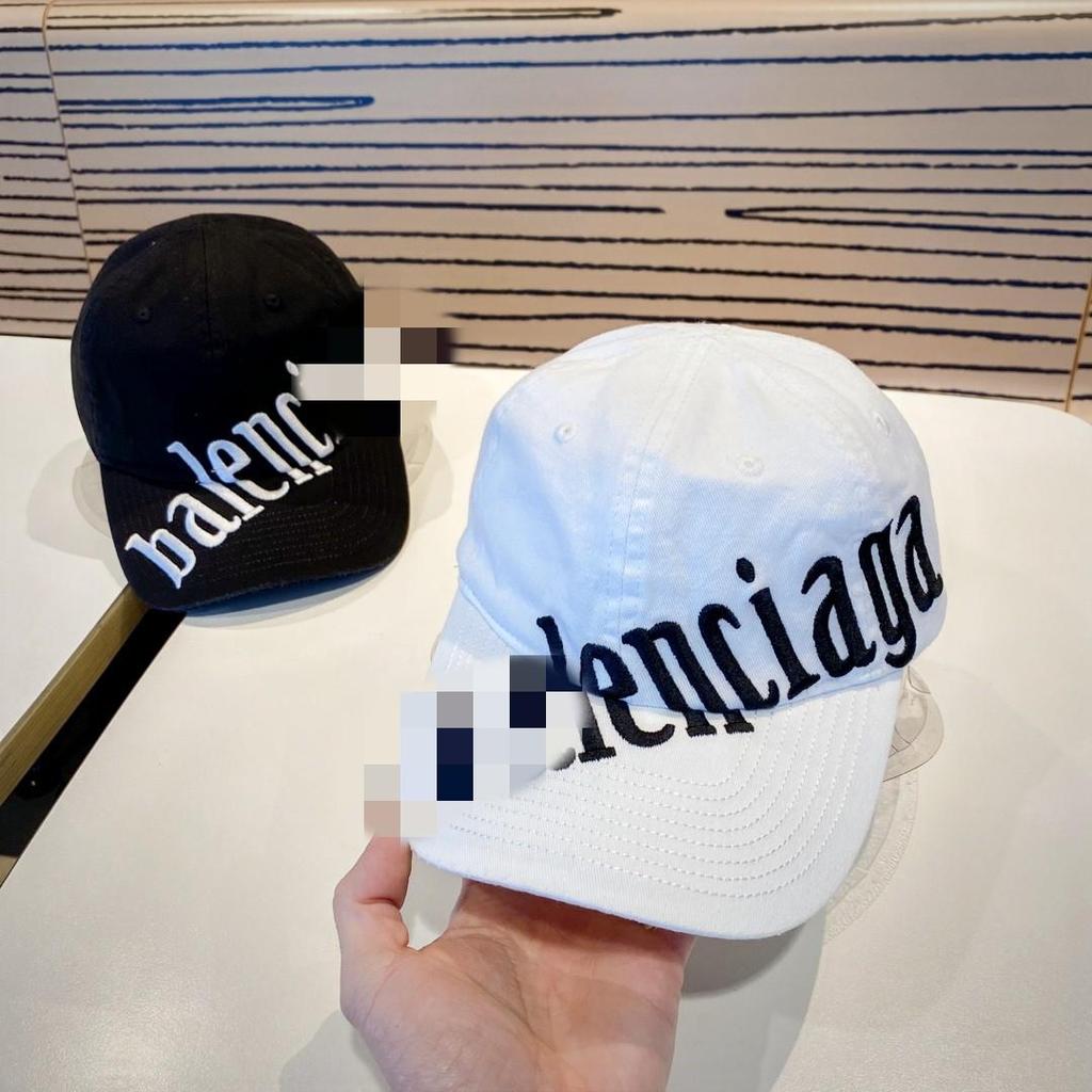 Boné de Baseball Paris B Tendência Feminino de Aba Larga: Bordado de Letra Diagonal, Design Casual e Versátil de Bico de Pato