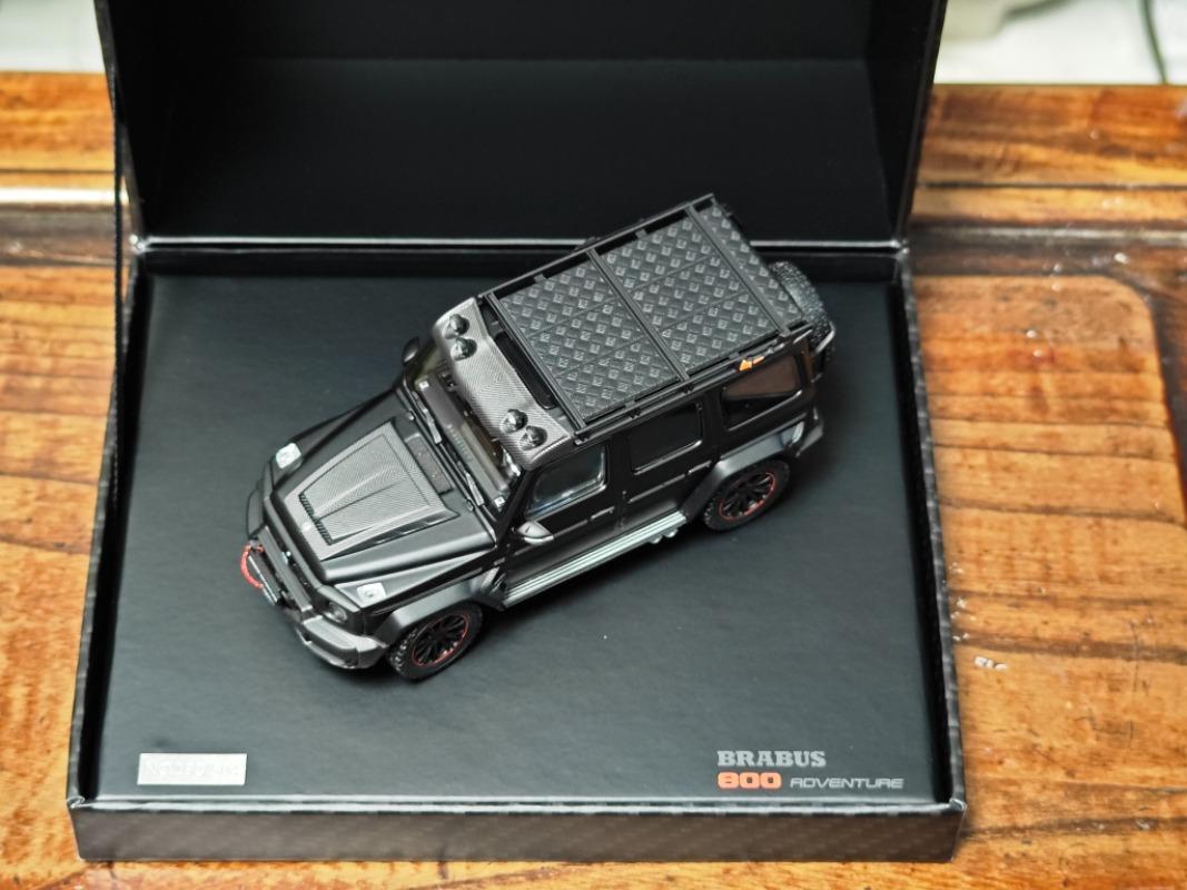 

AlmostReal Diecast 1/43 Scale Mercedes-benz BRABUS G-CLASS G63 Alloy Car Model BRABUS Play Vehicles Toys for Boys Gift Original