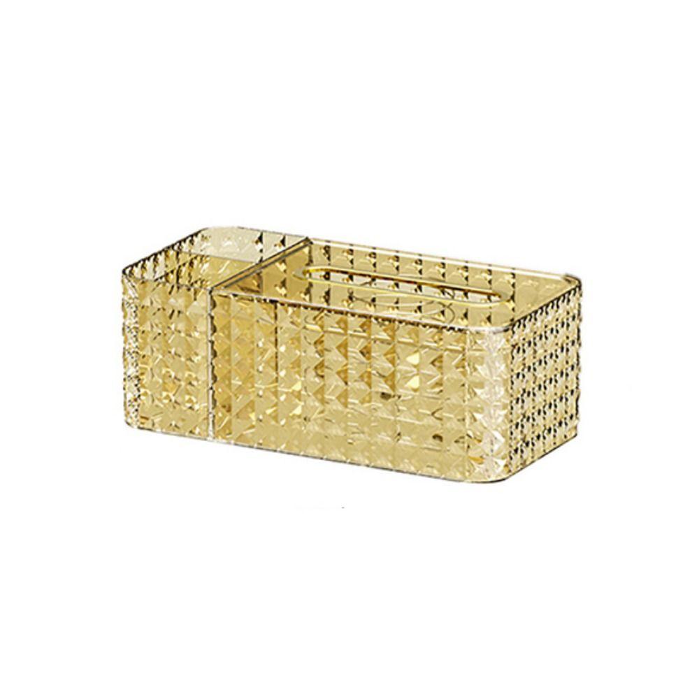 

Съемная бытовая хрустальная коробка для салфеток, держатели для салфеток, футляр для салфеток, держатель для бумажных полотенец золотой