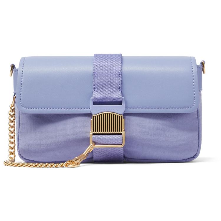 New CHARLES&KEITH Small Ck Shoulder Bag, Crossbody Bag Trumpets Women's Multicolor CK2-20270815