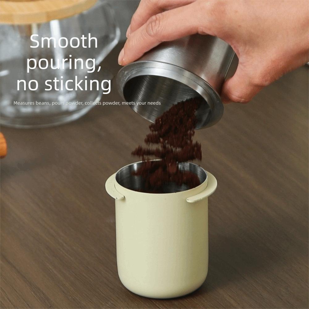Flat Bottom Espresso Measuring Cup 304 Stainless Steel Barista Tool  Coffee Machine Accessories